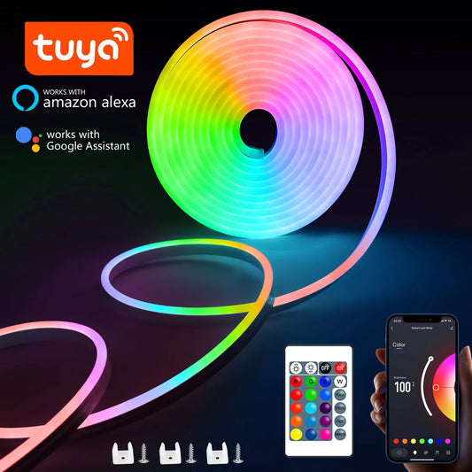 RGB LED Strip Lights 5M — Smart WiFi | Works with Alexa & Google Home