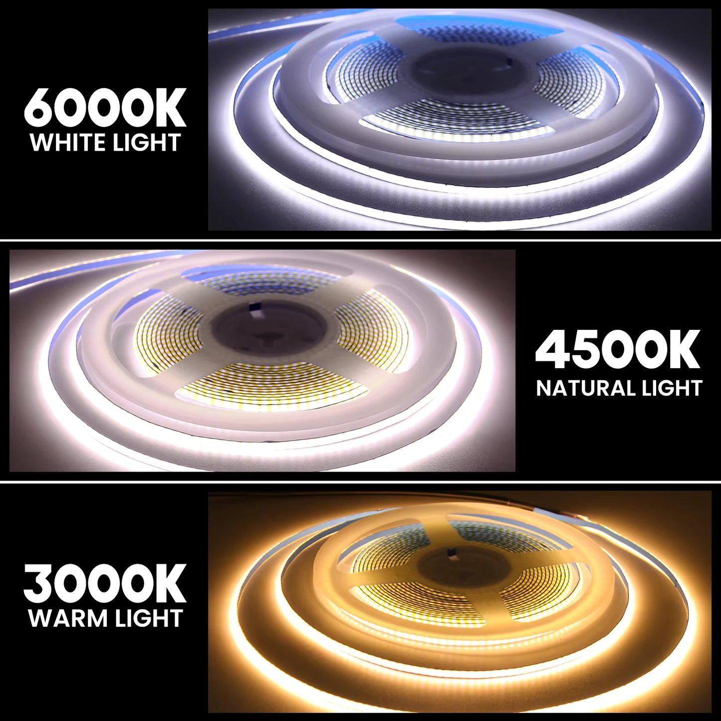 COB LED Strip Light — USB Powered | TV Backlight & Home Decor